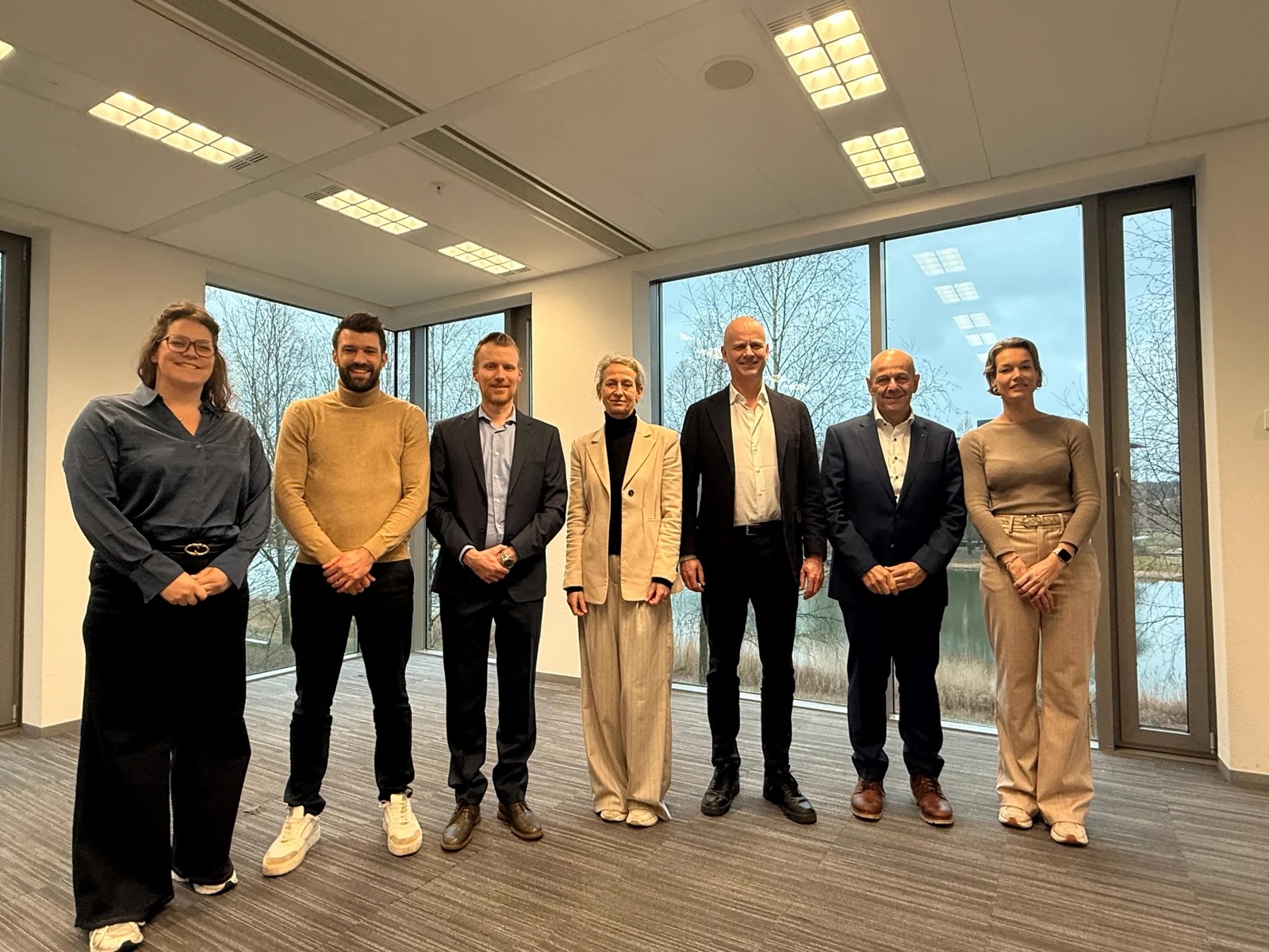 Xeltis team in their office at HTC 7