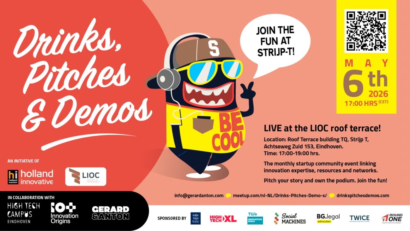 Drinks, Pitches & Demos May 6th