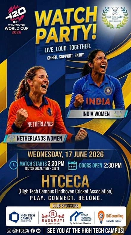 India vs Netherlands T20 Women’s World Watch Party