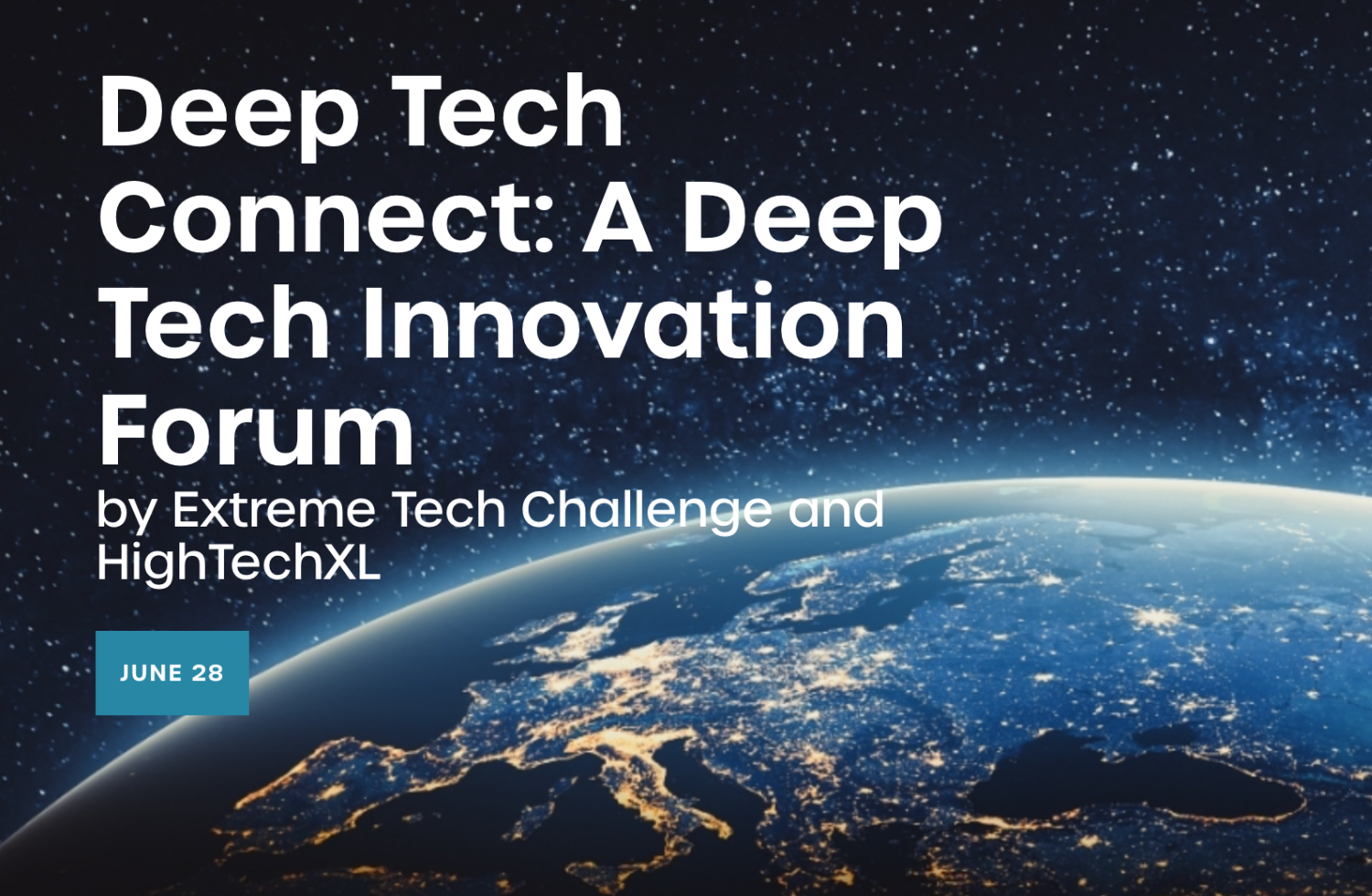 Deep Tech Connect: A Deep Tech Innovation Forum